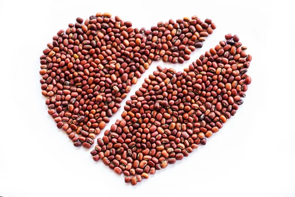 Heart Sign Seeds — Stock Photo, Image