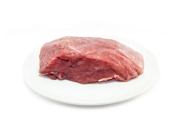 Frisches Schweinefleisch ohne Knochen — Stockfoto
