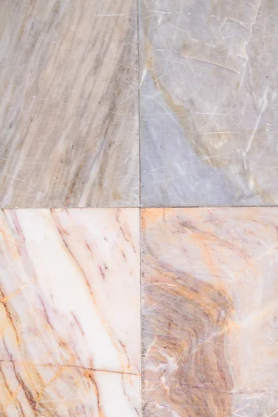 Four different marble textures — Stock Photo, Image