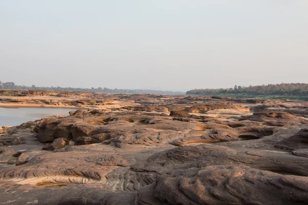 Thailand, sam pan bok view — Stockfoto