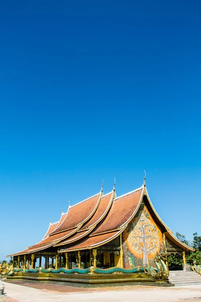 Тайское храмовое искусство веры — стоковое фото