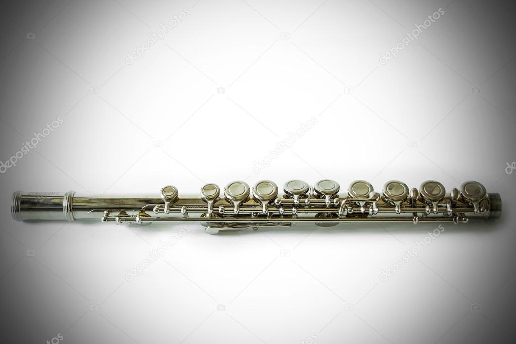 Flute Isolated on White