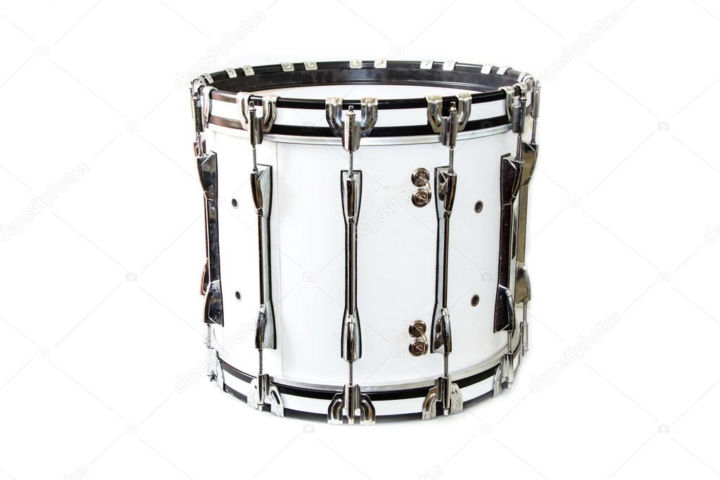 Drum isolated on white