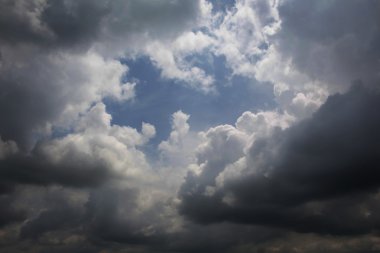 Mavi Gökyüzü ve Bulutlar