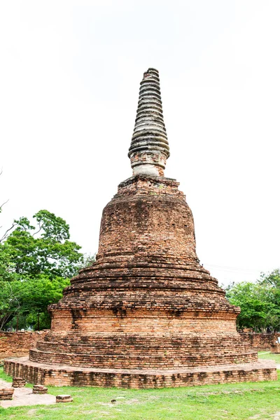 Wat Phrasisanpetch no Parque Histórico de Ayutthaya — Fotografia de Stock