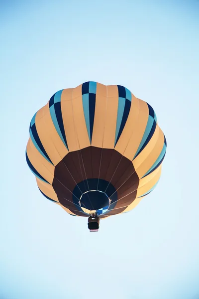 Aufblasen Eines Heißluftballons Während Einer Festival Veranstaltung — Stockfoto