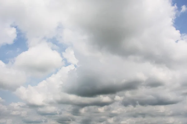 Céu Cinza Nuvens Fundo — Fotografia de Stock