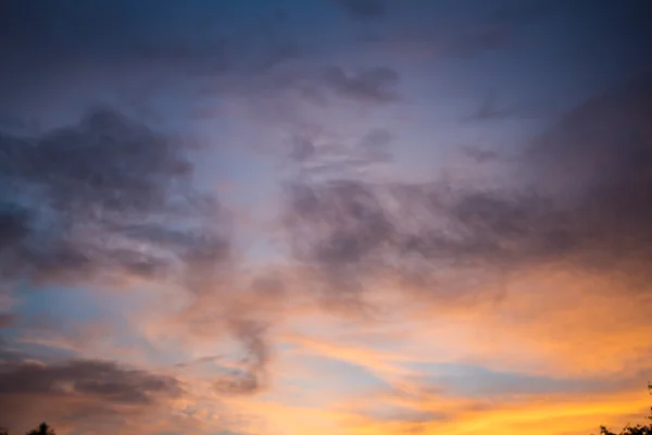 Sunset photo as background — Stock Photo, Image