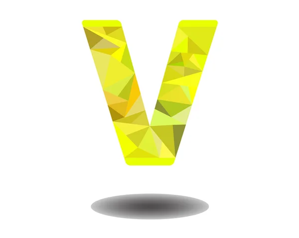 Renkli alfabe Logo — Stok Vektör