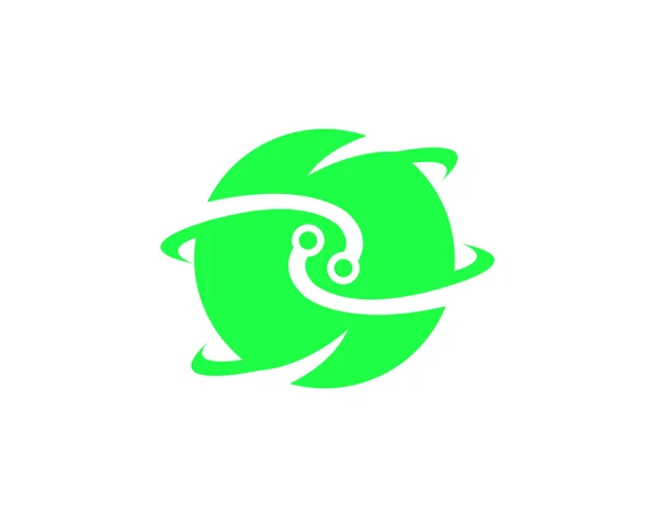 Vektor elektronische Logo-Icon-Vorlage — Stockvektor
