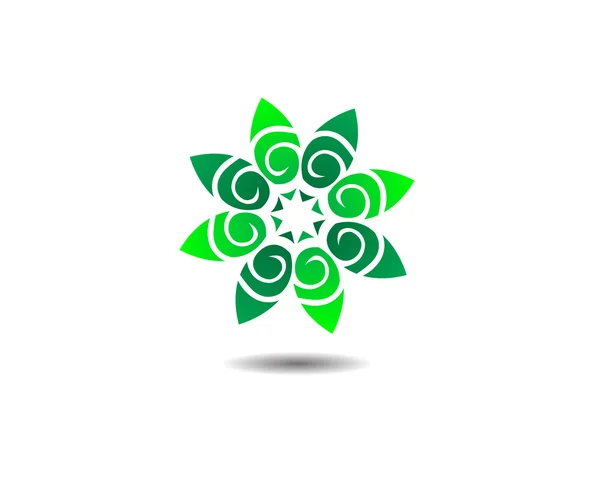 Blume Konzept Logo Symbol — Stockvektor
