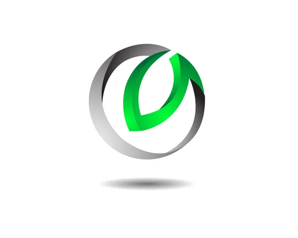 Icono del logotipo de la tecnología brillante — Vector de stock