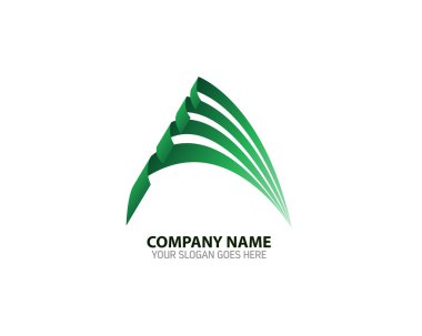 Soyut özelliği iş vektör Logo