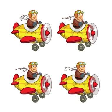 Tombul çocuk Pilot oyun Sprite