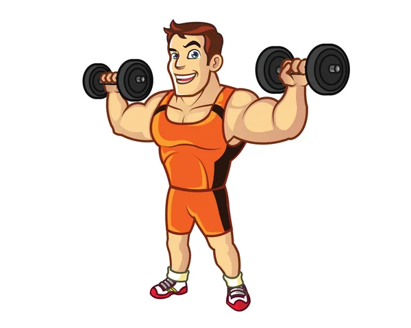 Sport Man — Stock Vector