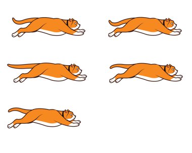 Tombul kedi uçan Sprite