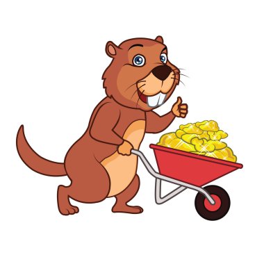 Gopher Miner clipart