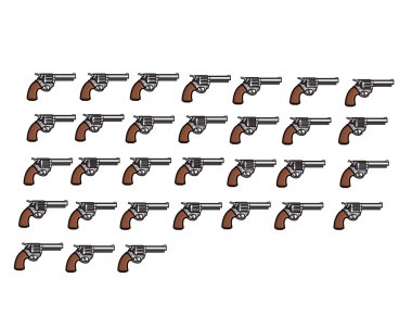 Tabanca davul haddeleme animasyon Sprite