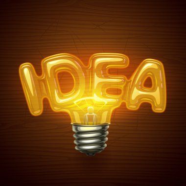 Idea bulb concept