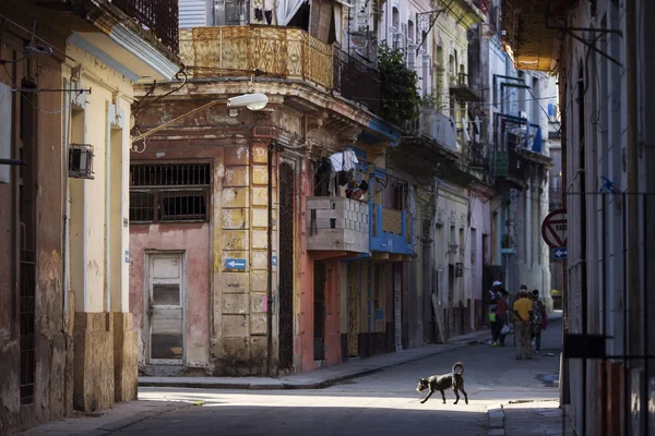 Rua de Havana, Cuba — Fotografia de Stock