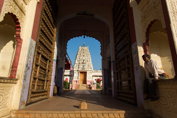 Puszkar, Indie - Jan 07: Rama Vaikunth świątyni Pushkar na Janu — Zdjęcie stockowe