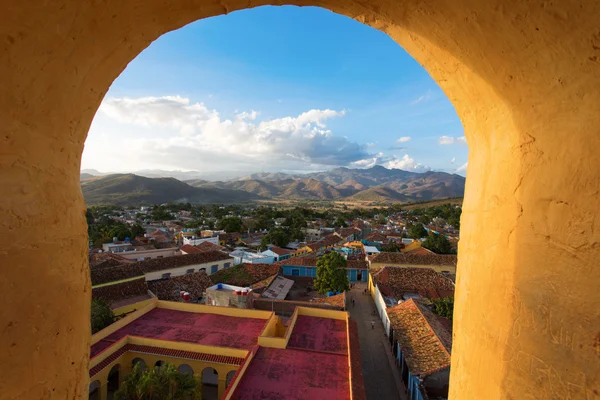 Vista de Trinidad, Cuba de cima — Fotografia de Stock