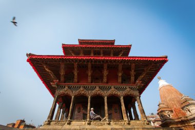 Katmandu'nın Durbar Meydanı Nepal