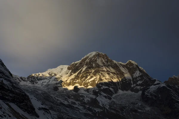 View of Annapurna I from Annapurna Base Camp Himalaya Mountains — Stock Photo, Image