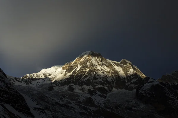 View of Annapurna I from Annapurna Base Camp Himalaya Mountains — Stock Photo, Image