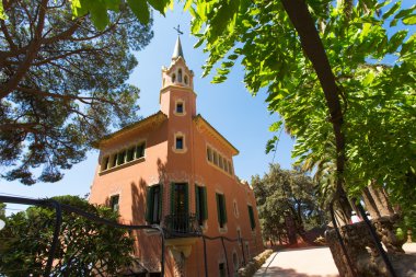 Ünlü Antonio Gaudi yaşadığı evi.