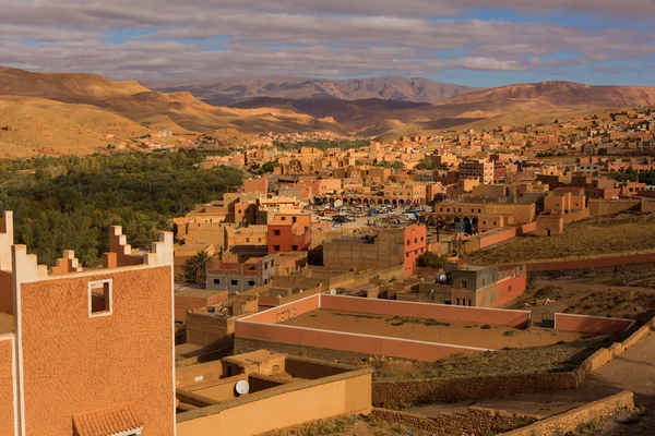 Gorges de Dades, Atlas dağ Fas. Maymun parmak. — Stok fotoğraf