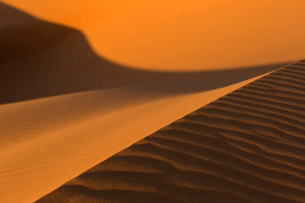 Paesaggio desertico marocchino. Sfondo delle dune — Foto Stock