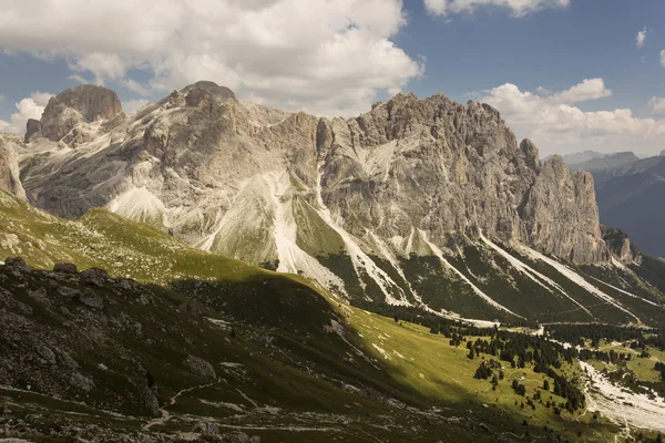 Dolomites 산, 이탈리아에 아름 다운 풍경 — 스톡 사진