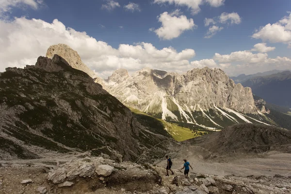 Prachtige landschap op de berg van de Dolomieten, Italië — Stockfoto