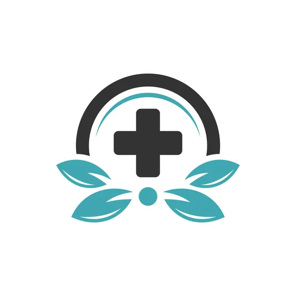 Современный Дизайн Логотипа Клиники — стоковый вектор