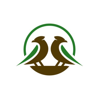 Kanarya hayvan logosu şirketinizi tasarlıyor.