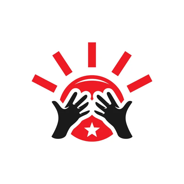 Social Community Modern Logo Design — Stock Vector