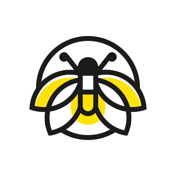 Дизайн Логотипа Летающей Бабочки — стоковый вектор