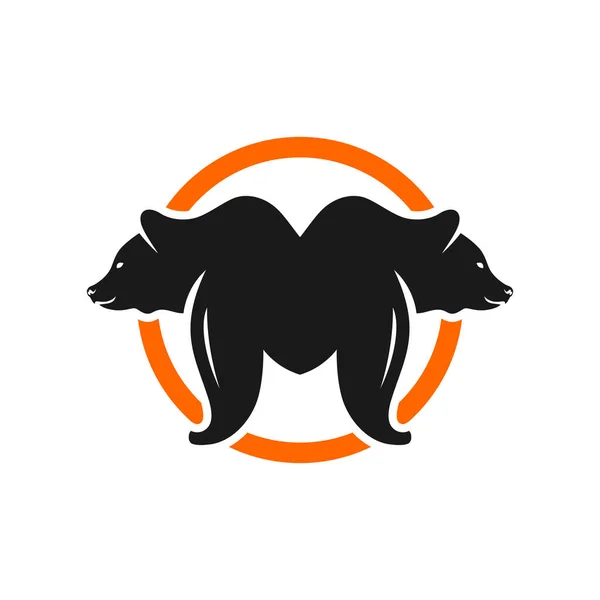 Логотип Буквой — стоковый вектор