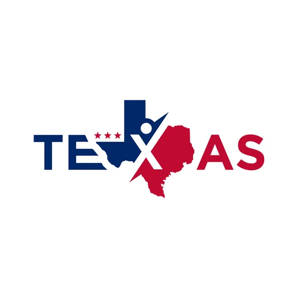 Texas 'ta iş geliştirme logosu tasarımı