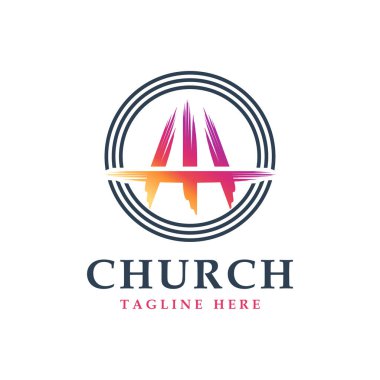 A harfi ile daire çizimi logosu tasarımı