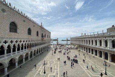 Mayıs 2021 Venedik, San Marco Venezia City, İtalya,