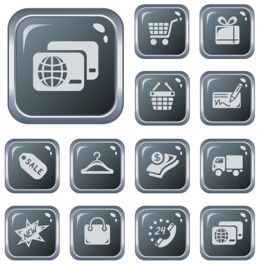 alışveriş düğmeleri