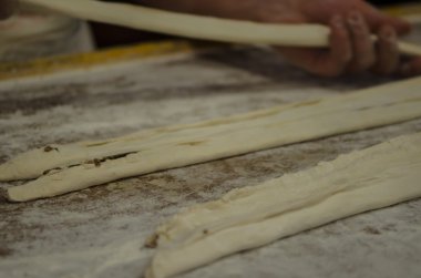 Ahşap yangın fırın ve Türk Lahmacun