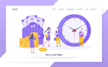 Kredi taksiti veya kredi onaylı iş konsepti vektör çizimi.