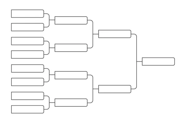 4 team tournament bracket championship template flat style design vector  illustration isolated on white background. Championship bracket schedule  for Stock Vector Image & Art - Alamy