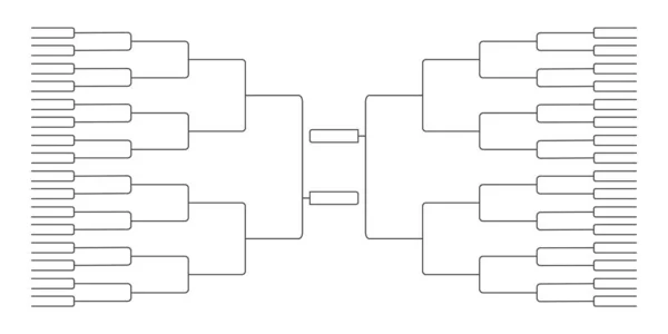 Modelo de campeonato de chave de torneio de 8 equipes