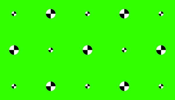 Groen gekleurde chroma sleutel achtergrond scherm platte stijl ontwerp vector illustratie. — Stockvector