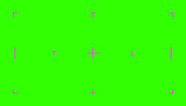 Yeşil renkli krom anahtar arka plan düz stil tasarım vektör çizimi.