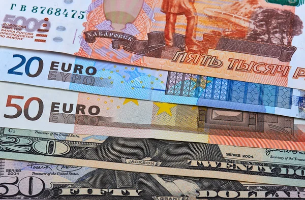 Fanned Out Currencies — Stock Photo, Image